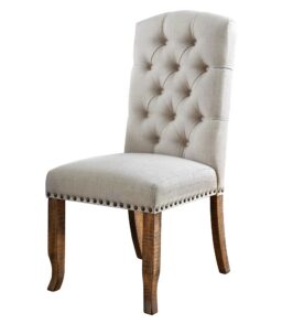 24/7 Shop At Home Banff Set Of 2 Wood Dining Chairs. Ivory