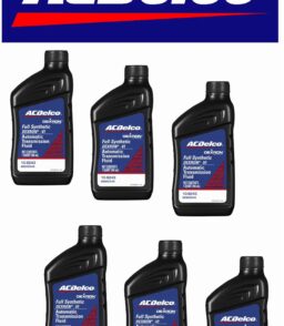 ACDelco GM Dexron VI Full Synthetic Automatic Transmission Fluid 1 Quart 6 Pack - 10-9243. 88865549