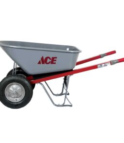 Ace Steel Contractor Wheelbarrow - 6 Cubic Foot