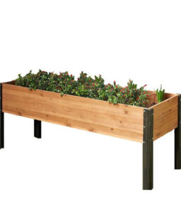 Elevated Outdoor Raised Garden Bed Planter Box 70 x 24 x 29 inch High