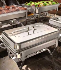 9QT Chafing Dishes For Buffet. 4-Pack
