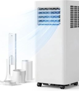 8000 BTU 3-in-1 Portable Air Conditioner - Cools 350 Sq.Ft