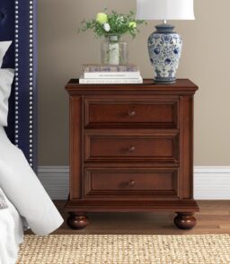 28'' Tall 3 - Drawer Nightstand Set of 2