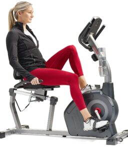 Sunny Health & Fitness Elite Interactive Series Recumbent Bike - SF-RB420046