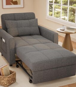 🔥 40 Inch 3-in-1 Convertible Chair Bed.Sofa Bed.