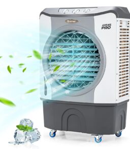 45L 3-in-1 Evaporative Air Cooler. Gray - 26.5 x 16 x 40 inch