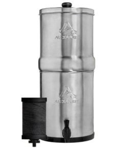 Alexapure Pro Gravity Water Filtration System. 2 1/4 Gallons - Pro