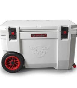 Moosejaw Rolling Hard Cooler 55 Quart Snow - Ice Fort