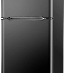 Euhomy Mini Refrigerator With Freezer. 3.2 Cu.Ft