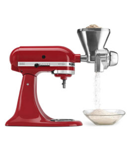 All Metal Adjustable Grain Mill Attachment For Stand Mixers