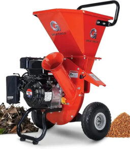Gas-Powered 7HP Wood Chipper Shredder Mulcher