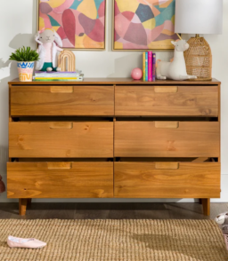 Helmick 6 Drawer 52'' W Dresser