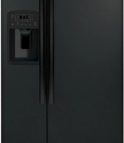 GE APPLIANCES Side By Side Freestanding Refrigerator - GSS23GGPBB
