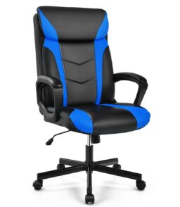 Ergonomic Desk Chair. Blue and Black
