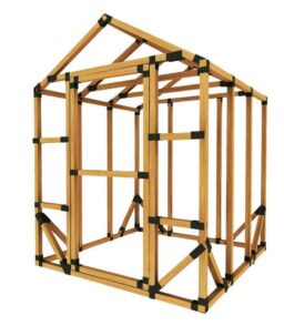 E-Z Frames Custom DIY Greenhouse Kit. 10 ft W x 20 ft D