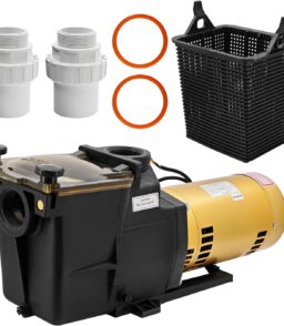 FLIBEN 2-Speed In-Ground Pool Pump. 3.0 HP. 220V/230V. 50Hz/60Hz