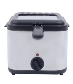 1000W 2.5L Deep Fryer With Basket. View Window And Oil Dripping Hook