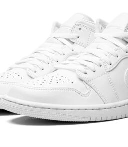 Air Jordan 1 Mid Triple White Lifestyle Shoes