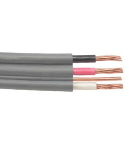 100' 8/3 UF-B Copper Underground Feeder Cable With Ground. Gray. 600V