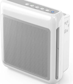 Air Purifier Up To 1.748 sq ft With True HEPA Filter. Black - 200M