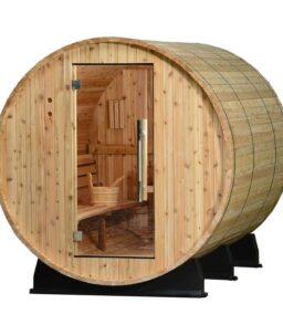 Almost Heaven Classic Barrel Sauna. 6 Person - Princeton