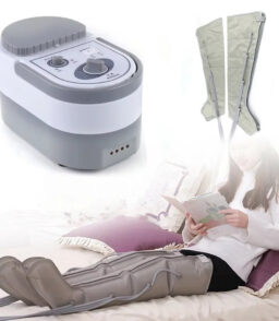 Anqidi Air Compression Foot And Leg Massager With Inflator Pump And Widening Bar