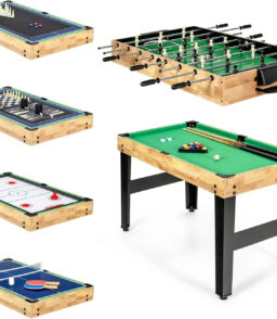 10-Function Multi-Game Table. Green - 105.4L x 61W x 80H Centimetres