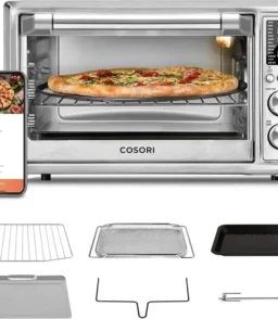 13-in-1 Smart Air Fryer Toaster Oven with App & Voice Control – 32-Quart Convection Countertop Oven