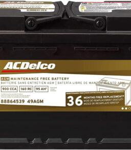 ACDelco Gold BCI Group 49 Battery. 13.9 x 6.9 x 7.5 in - 49AGM