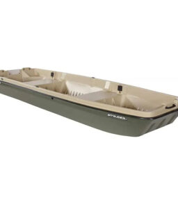 Pelican Intruder 12 Jon Boat - 12-Foot Aluminum Fishing Vessel