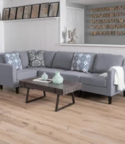 Zahra Modern 5-Piece Fabric Sofa