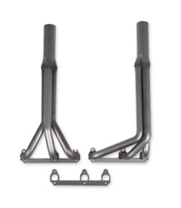 Flowtech Upright Headers 1-1/2 inch Primary. 20 inch Long. 27 inch Tall. 2-1/2 inch x 10 inch Collector - 11587FLT
