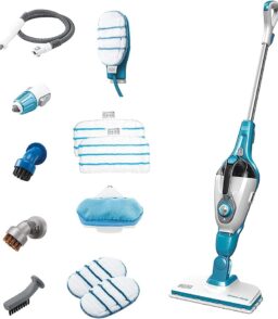 7-in-1 Steam Mop With Steam Gloves And Handheld Steam Device - 1300 Watts
