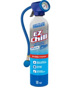 EZ Chill R-134a Auto AC Recharge Kit With Leak Sealer Plus - 18 OZ