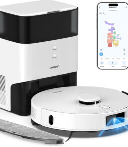 AIRROBO Robot Vacuum And Mop With Self-Emptying 75-Day Capacity