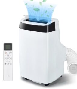 EastVita Portable Air Conditioner 10000 BTU With Remote Control And Window Kit