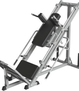 2-In-1 Leg Press And Hack Squat Machine With Linear Bearing - 45-Degree