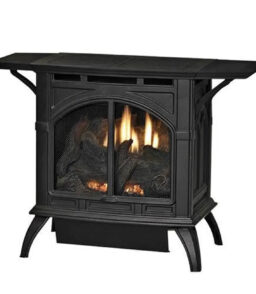 Empire Heritage Cast Iron Vent-Free Stove. Natural Gas. Matte Black - VFD20CC70FN
