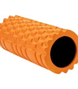 13-Inch Textured Foam Massage Roller for Recovery. Stretching. and Myofascial Release